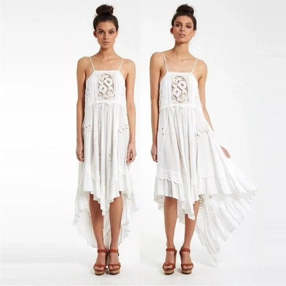 Spell Island Bonita Midi strappy Dress looks new XS - Picture 2 of 16